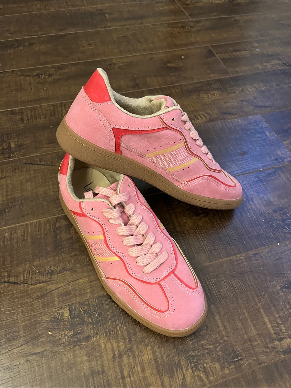 Pink Retro Women's Trainer Sneakers
